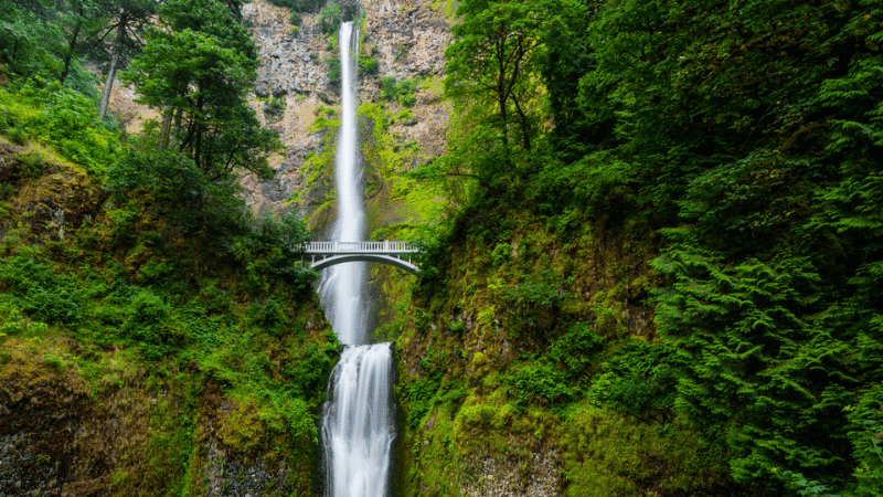 Multnomah Falls Oregon scenery