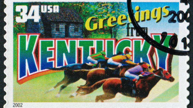 Kentucky stamp derby racing