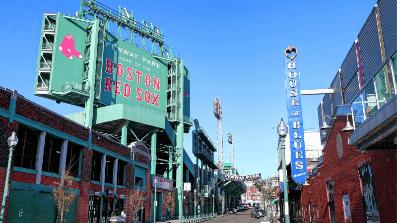 Fenway Park in Boston Massachusetts