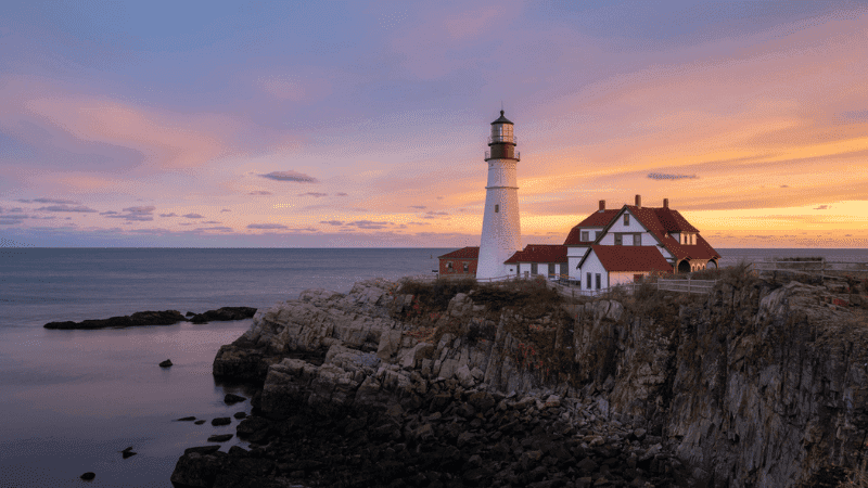 Lighthouse in Maine